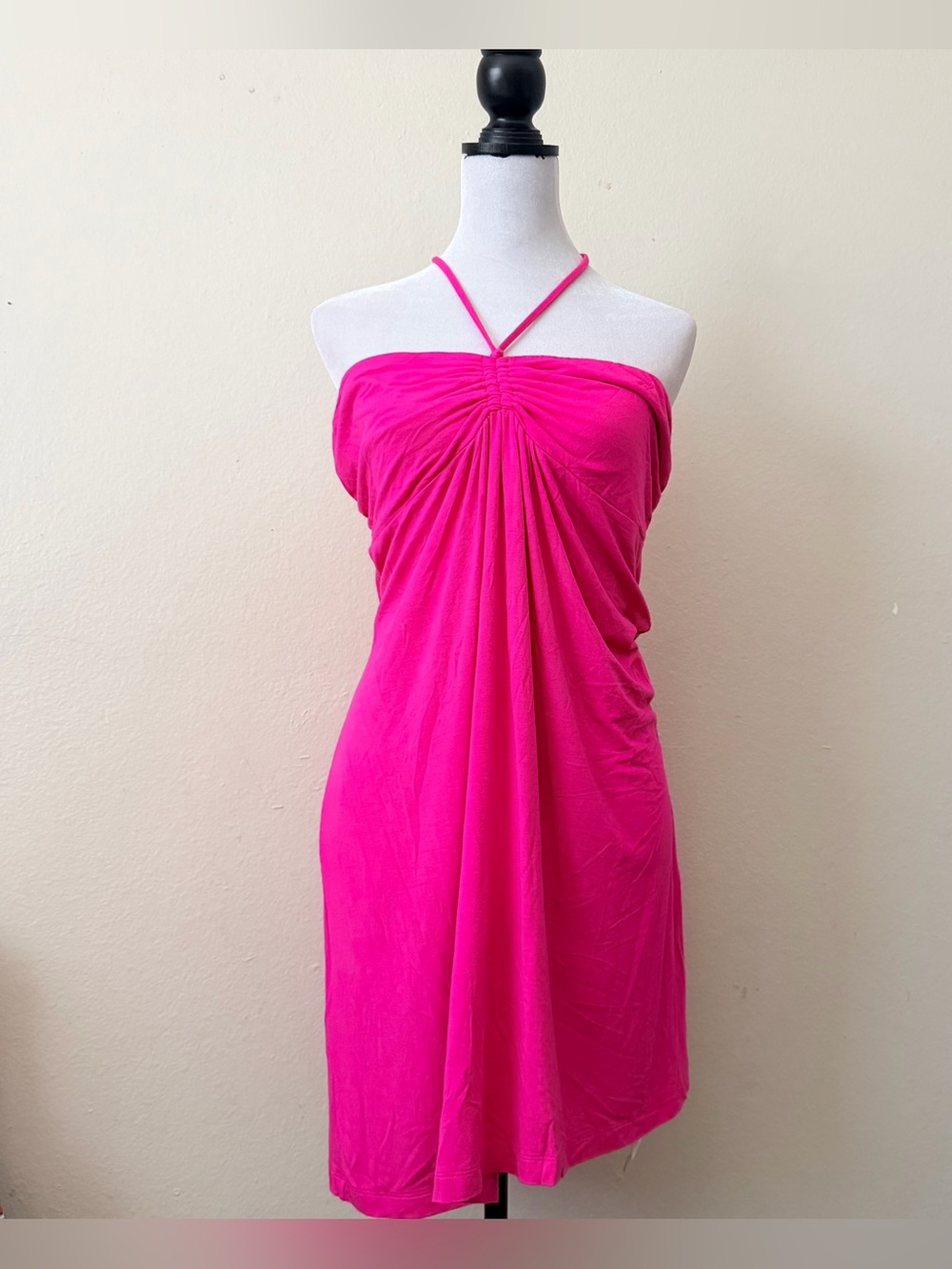 Tommy Bahama Pink halter babydoll dress